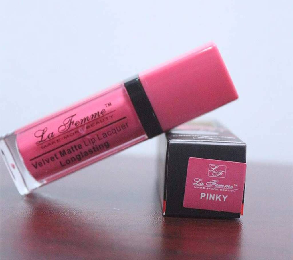 La Femme Velvet Matte Lipstick-Pinky