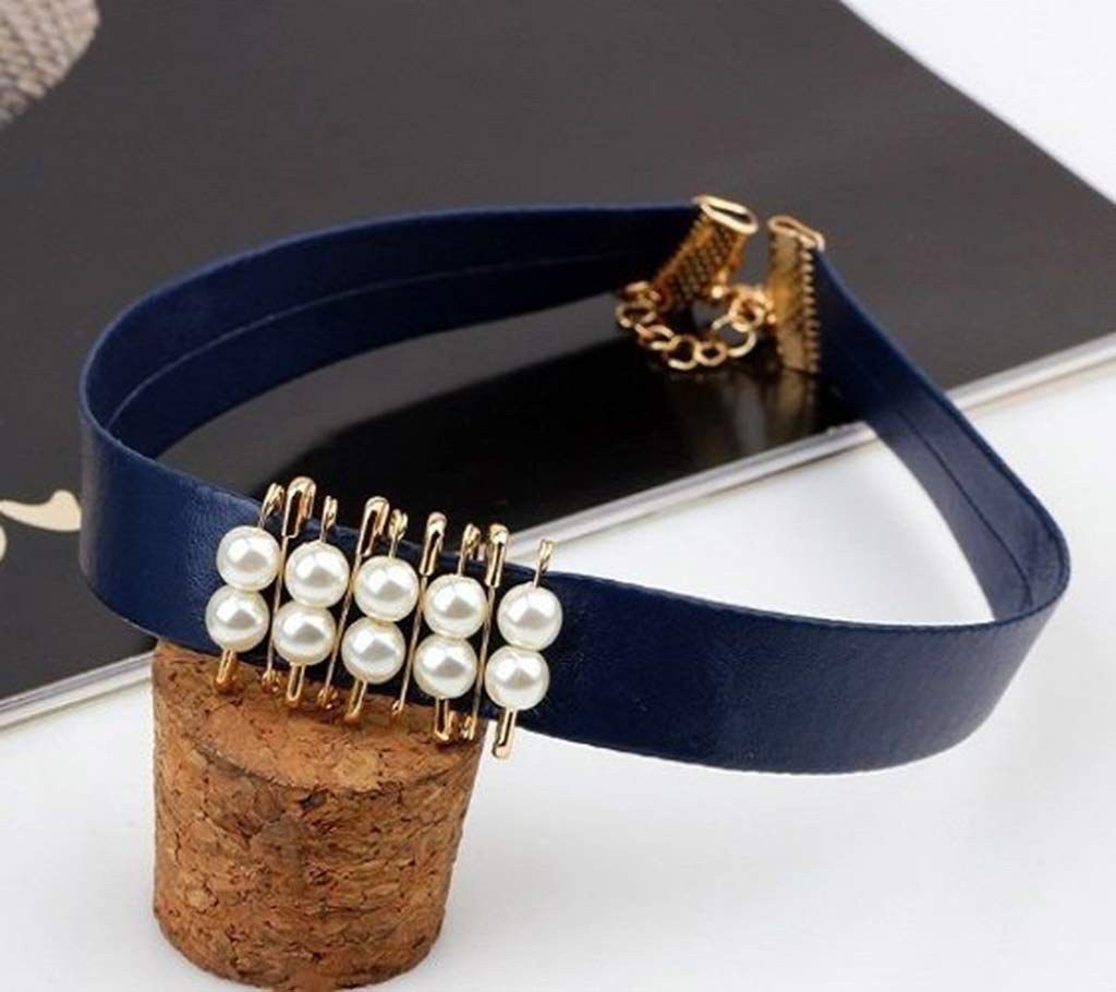 Ladies Choker Necklace (Grey)