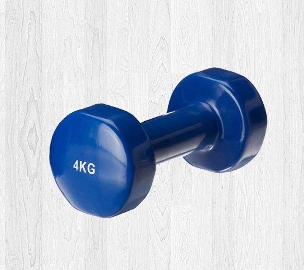 Rubber dumbbell- 4kg 
