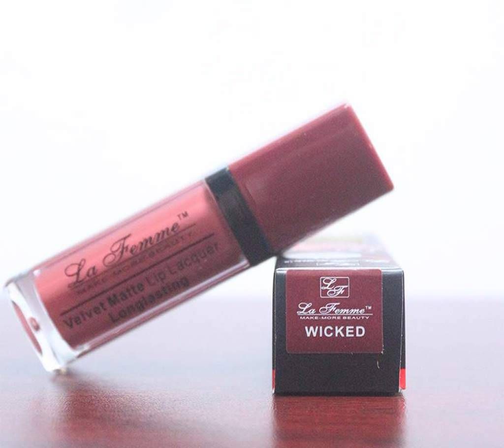 La Femme Velvet Matte Lipstick-Wicked