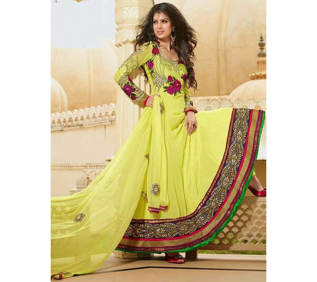 Boishakhi special Unstitched Georgette three piece