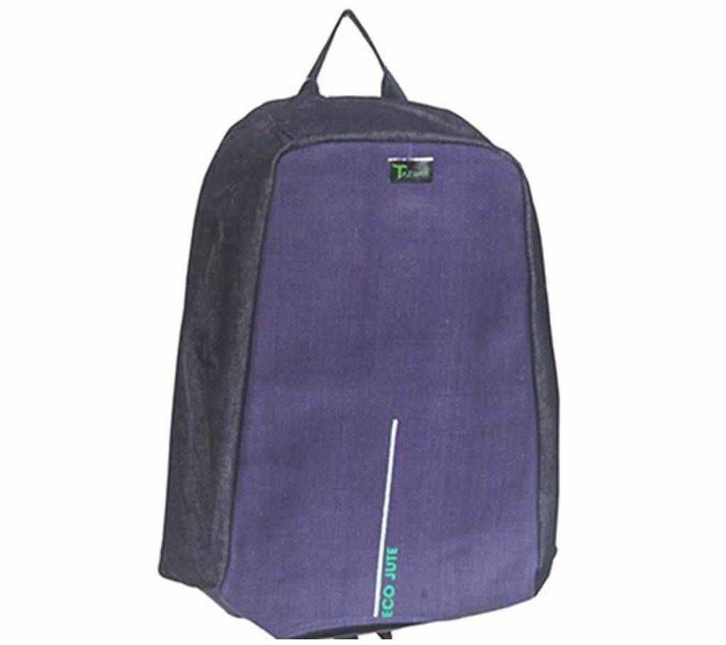 Jute Cotton School Bag