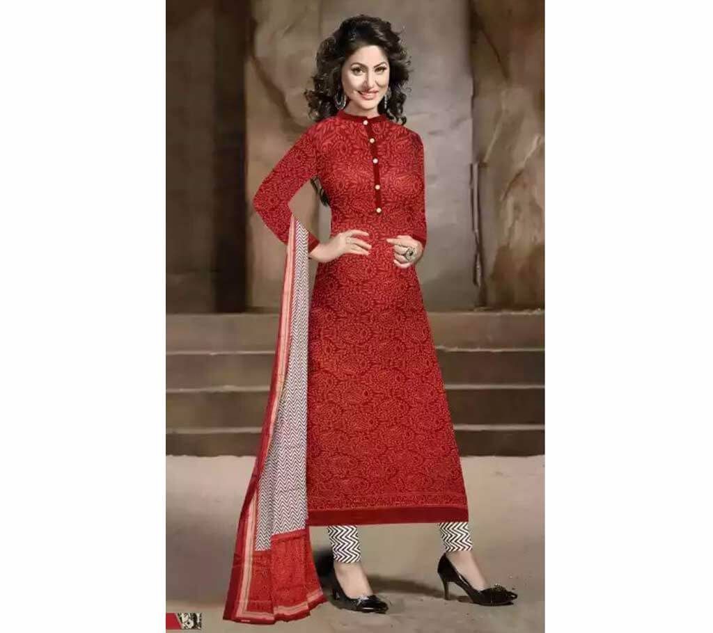 Unstitched Cotton Lawn Salwar Kameez (Copy)