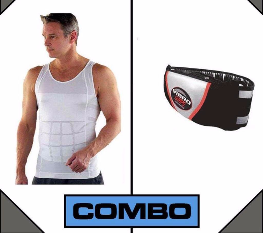 Vibro Slimming Belt + Slim n Lift Vest Combo Offer