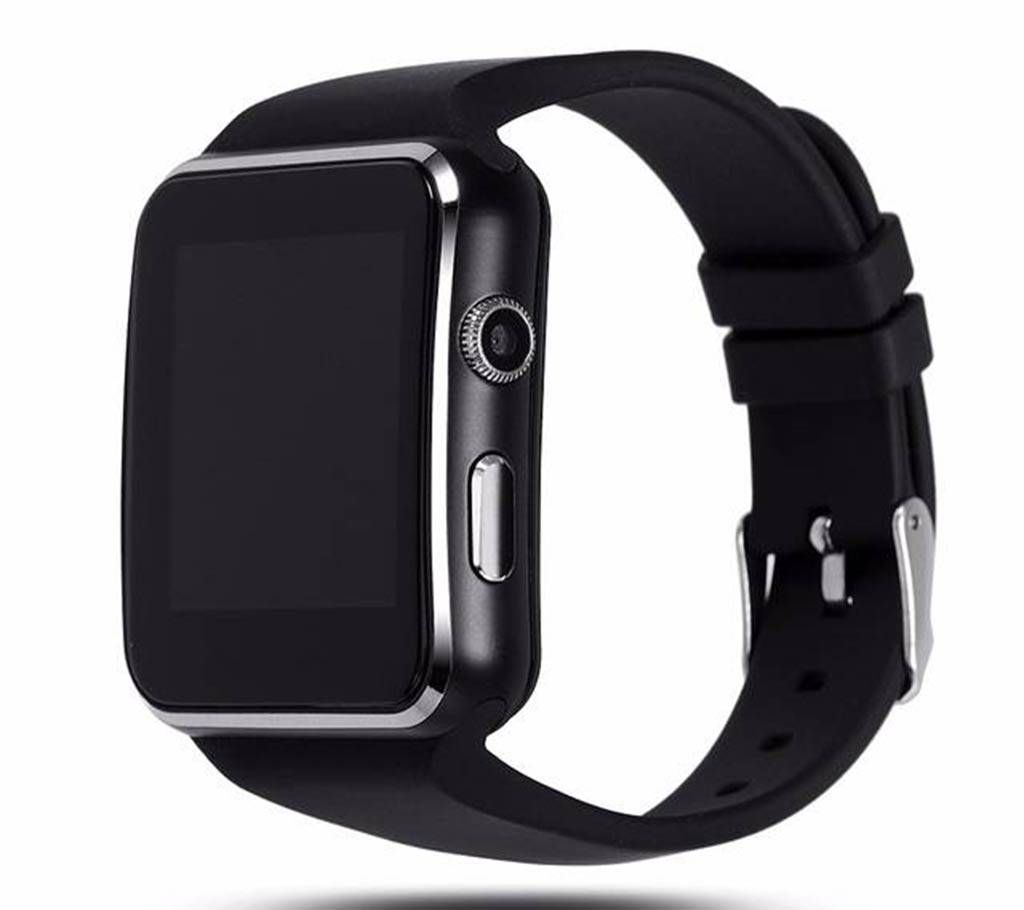 X6 Curved Display Smart Watch - SIM Supported