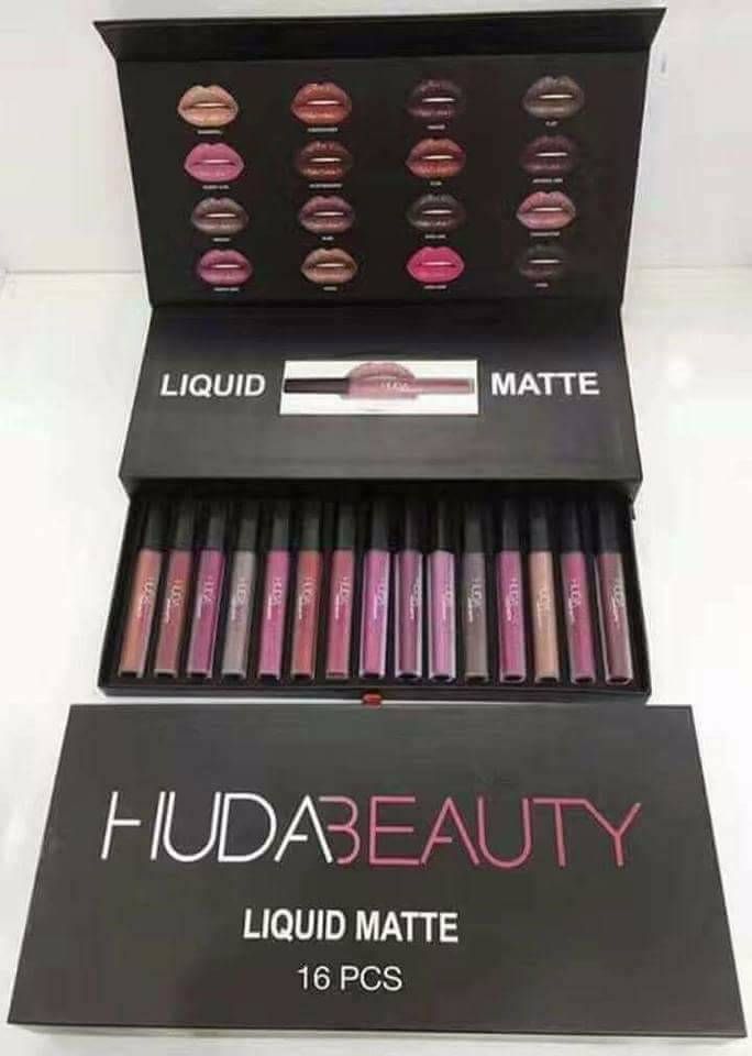 Huda Lipstick Deluxe Box-16 pcs 
