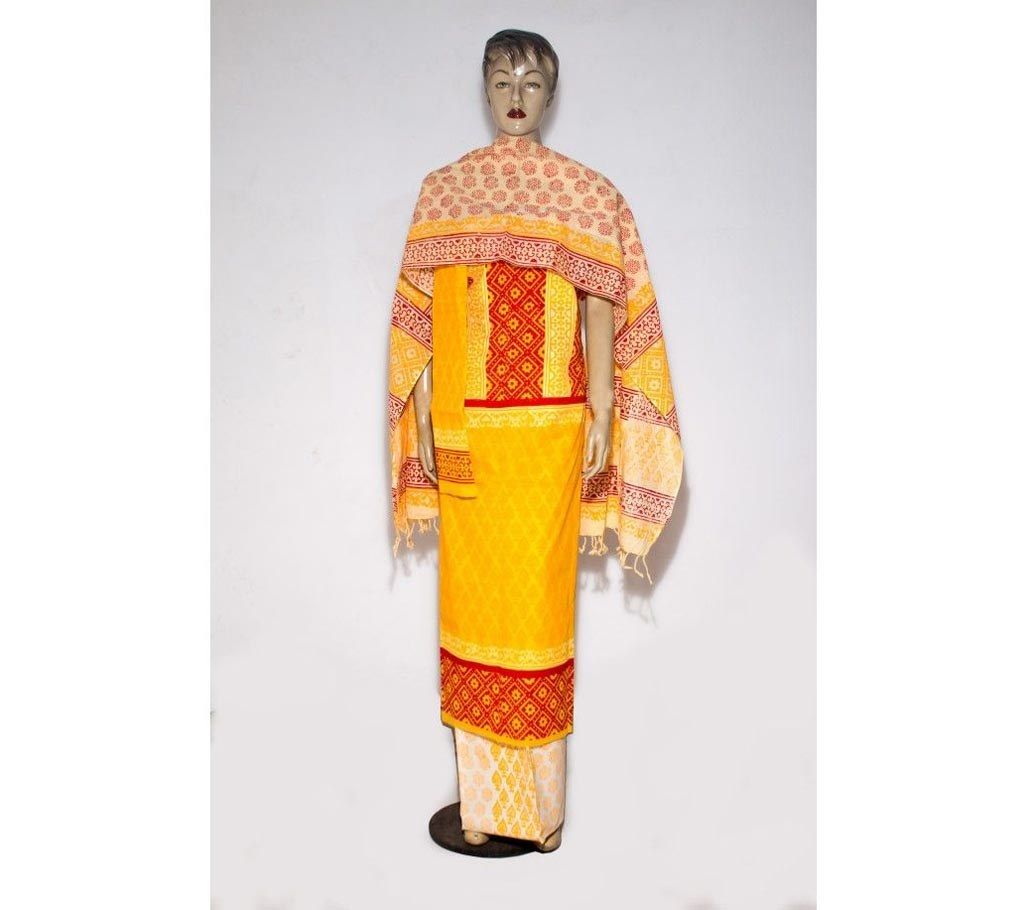 Yellow And Red Boil Three piece 