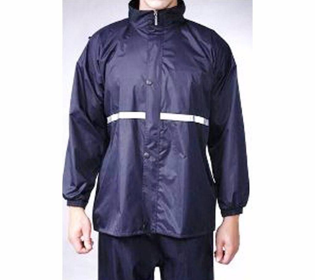 Raincoat with trouser-blue