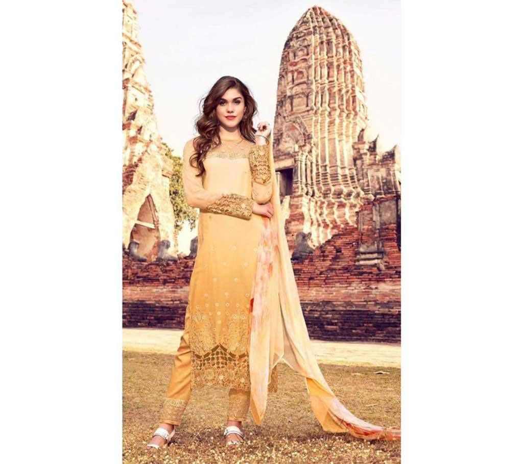 AARYA BY MOHINI FASHIONS Semistitched Three Piece 