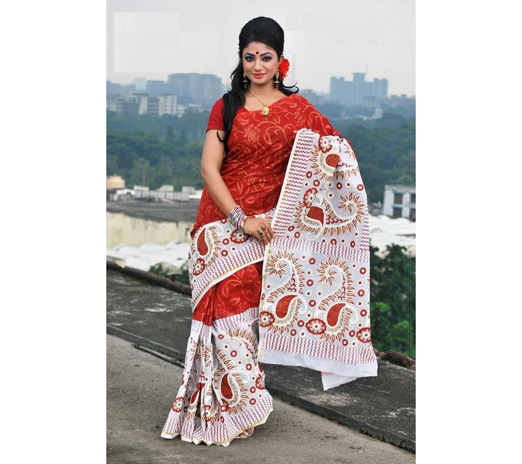 Boishakhi Hand printed sharee