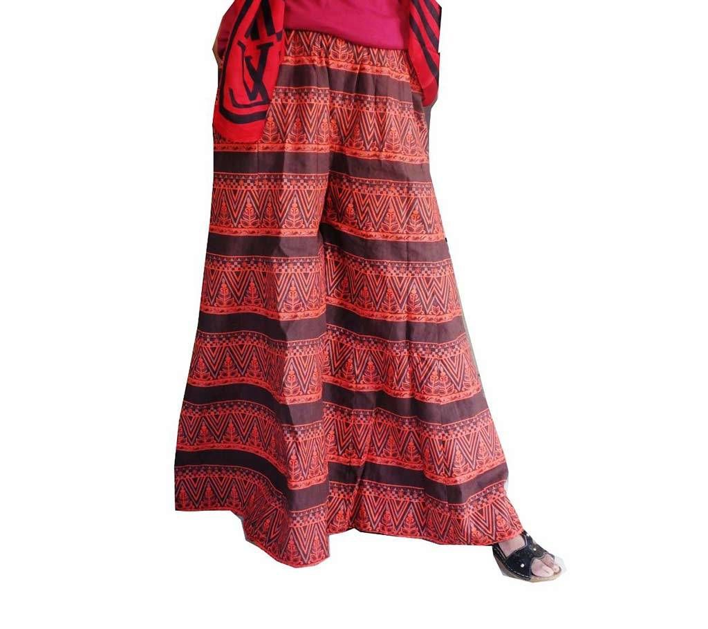 Cotton screen printed palazzo 