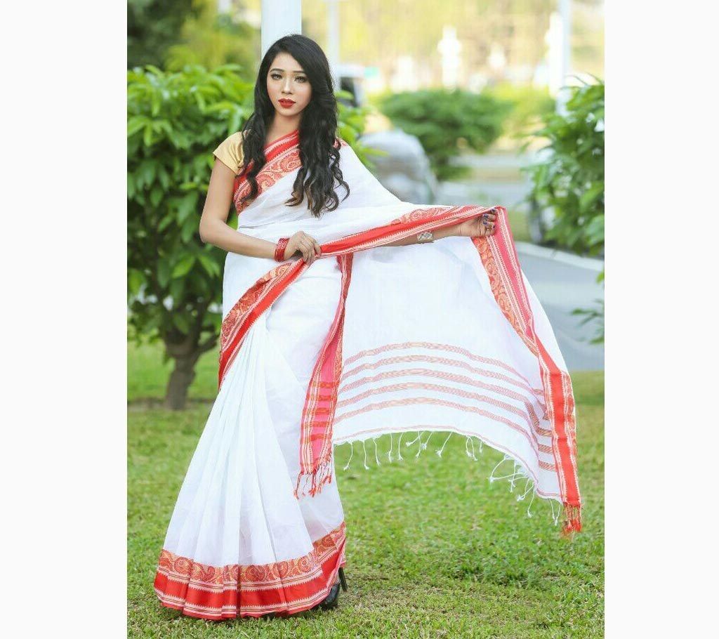 Baishaki Cotton Sharee with Blouse Piece