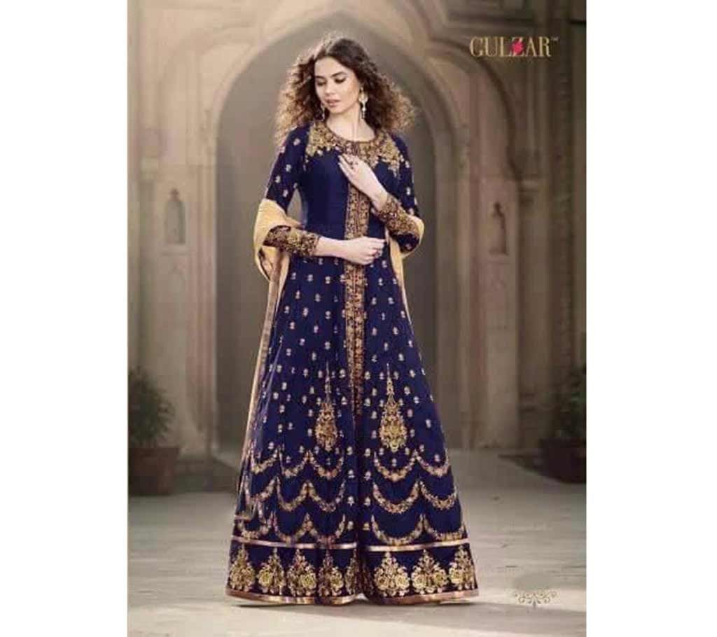 Indian semi-stitched Georgette long party suit