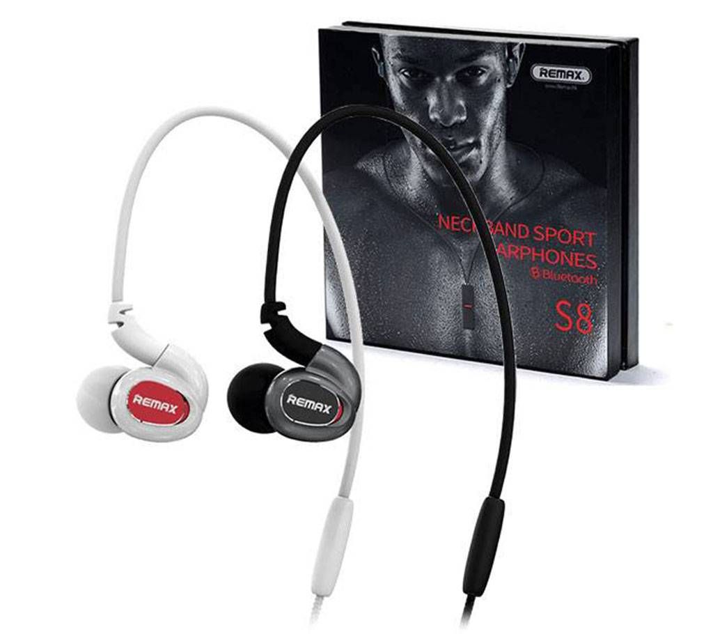 Remax RB S8 neckband Bluetooth Headset (1 piece)