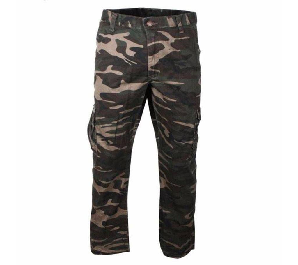 Gents army printed cotton gabardine pant 