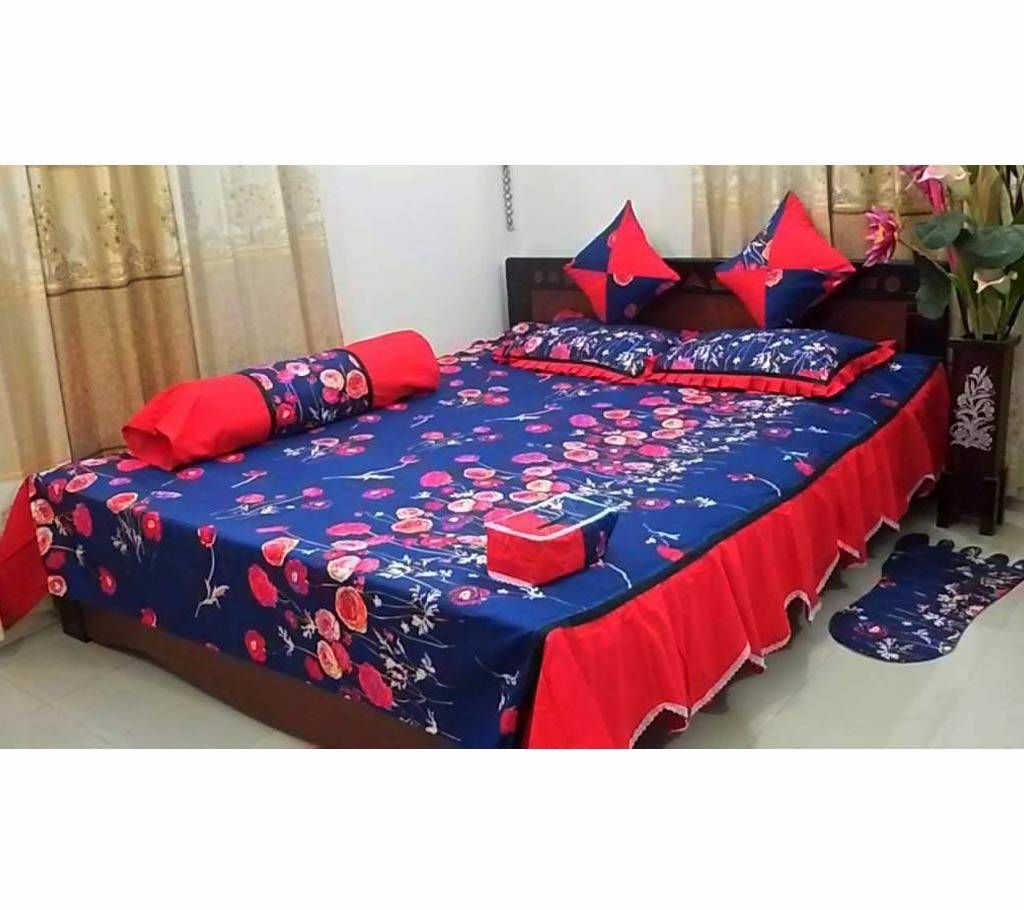8 pcs Bed Cover