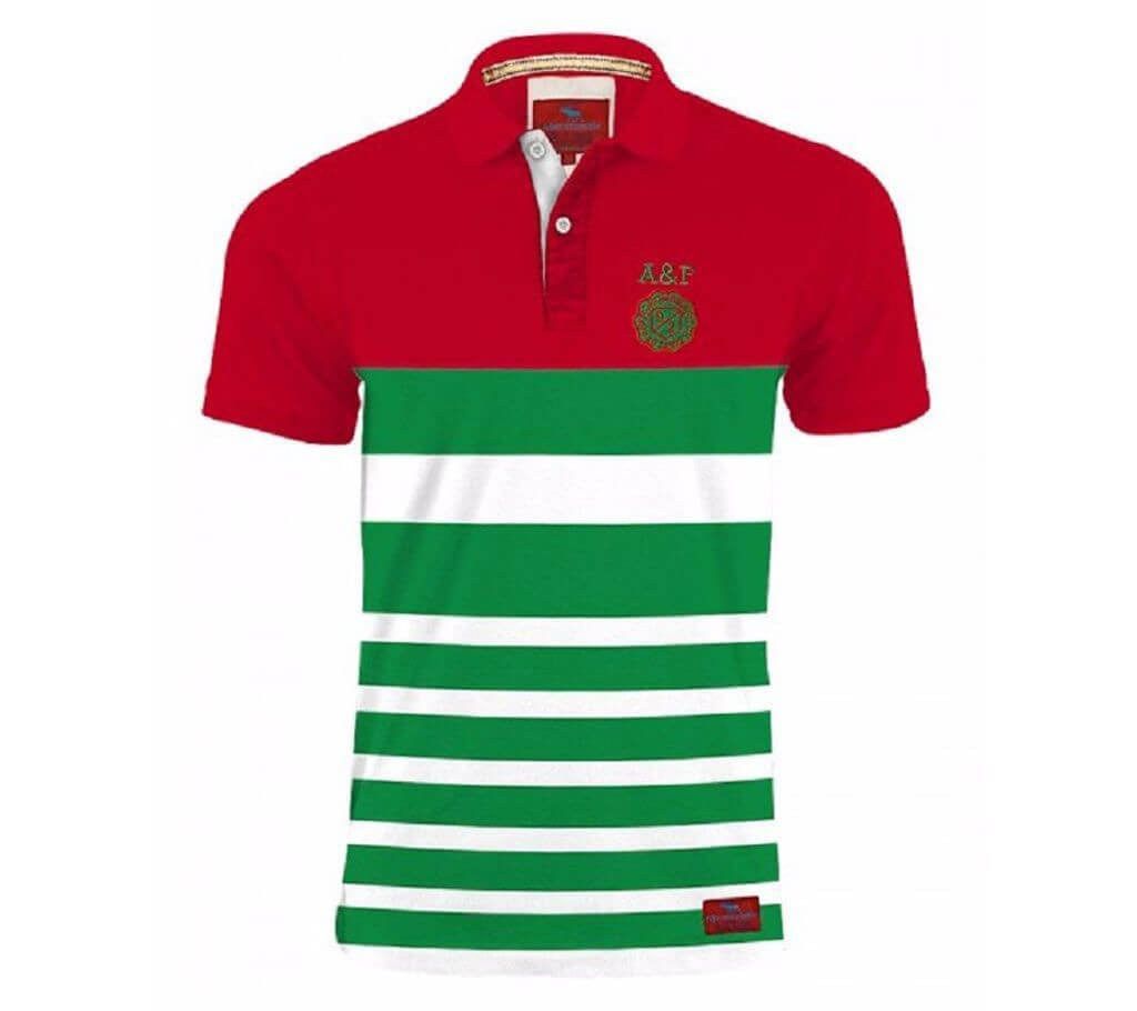 Menz Striped Polo Shirt