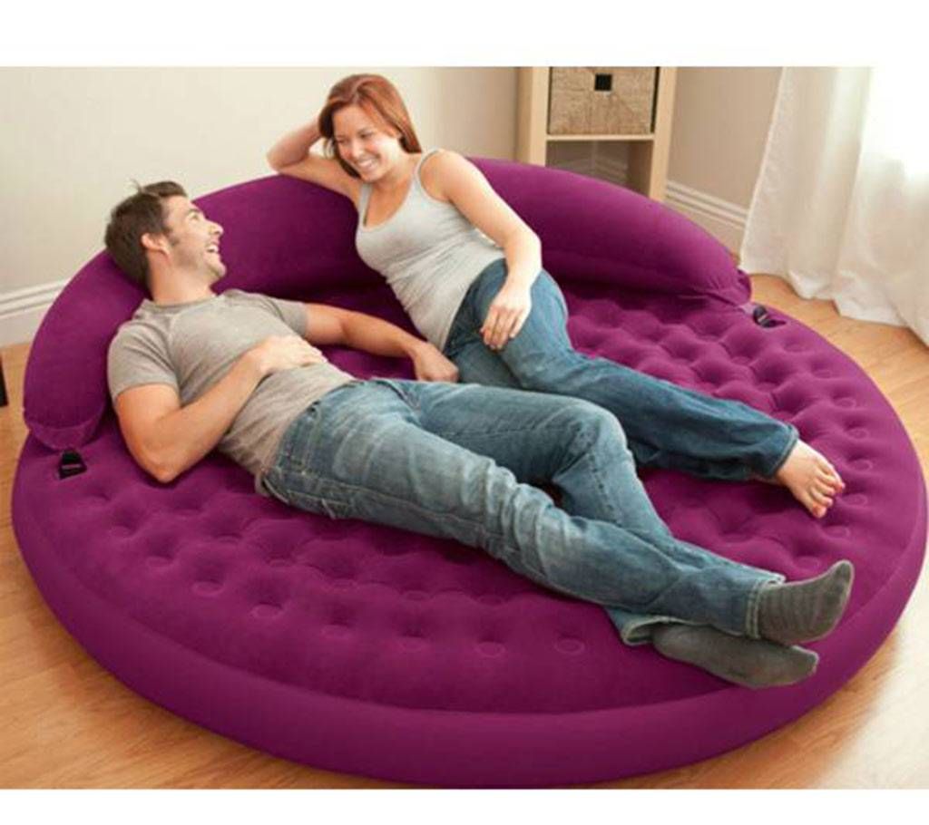 INTEX Round Shaped Inflatable Air Sofa 