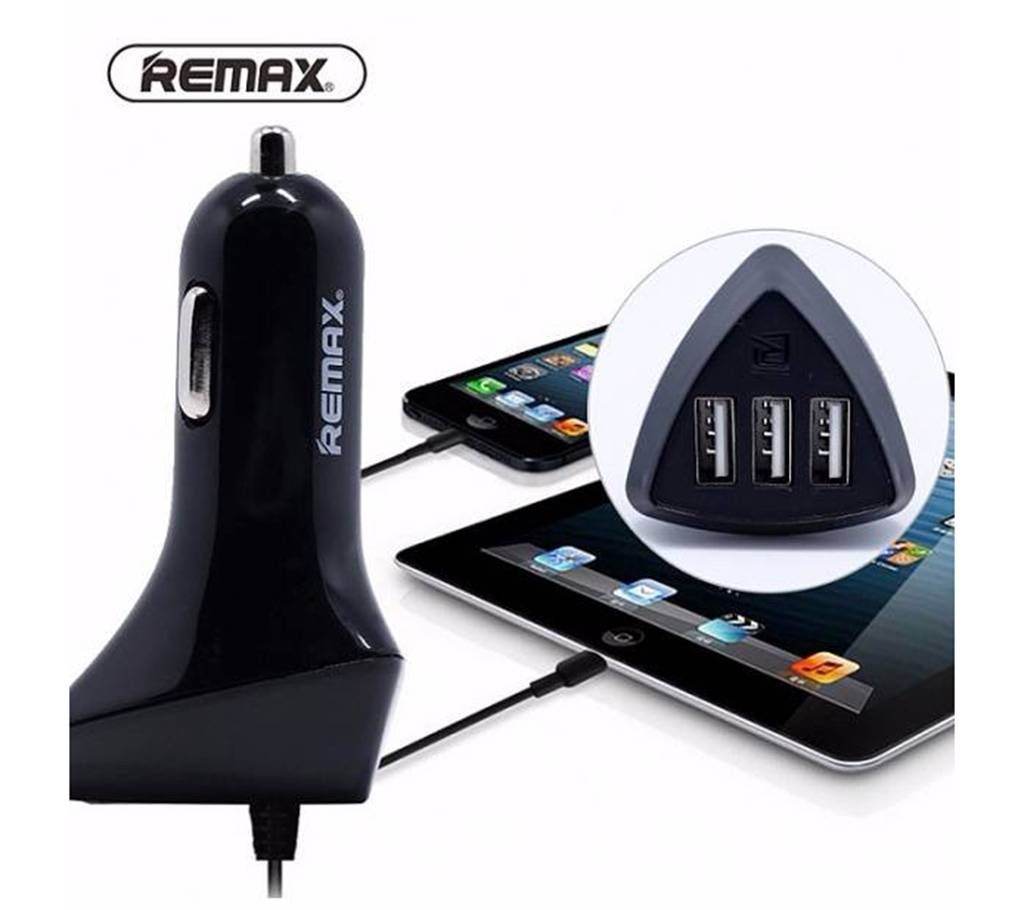 REMAX Car Charger Alien 2 Ports with VOLTAGE INDICATOR