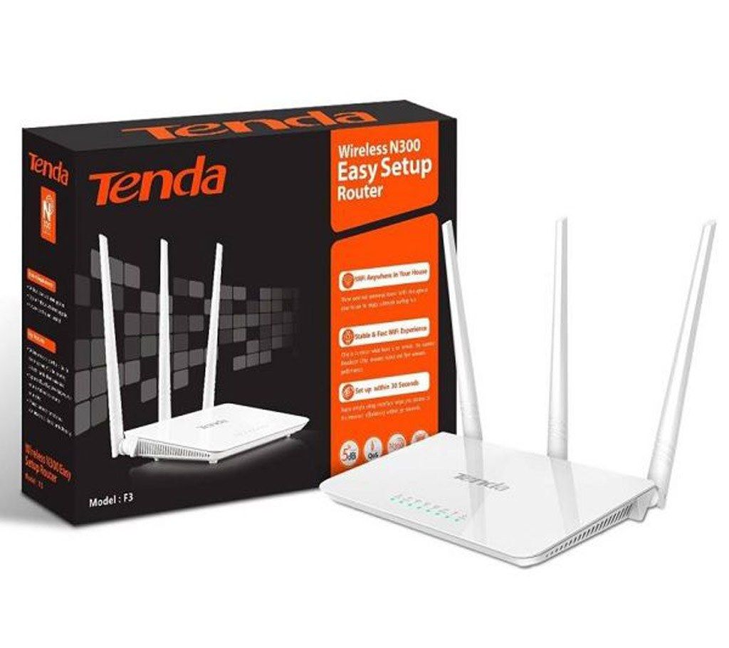 Tenda F3 300Mbps WiFi Router