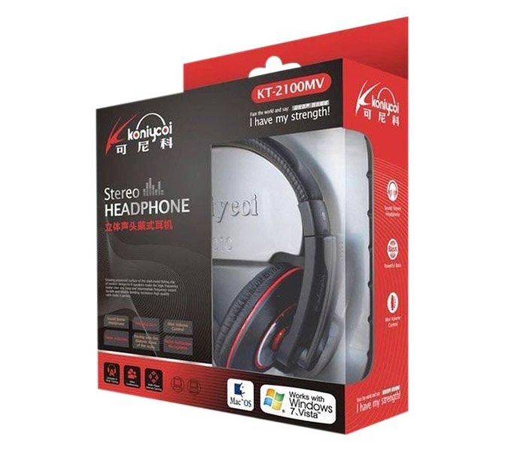 kt-2100mv stereo headset