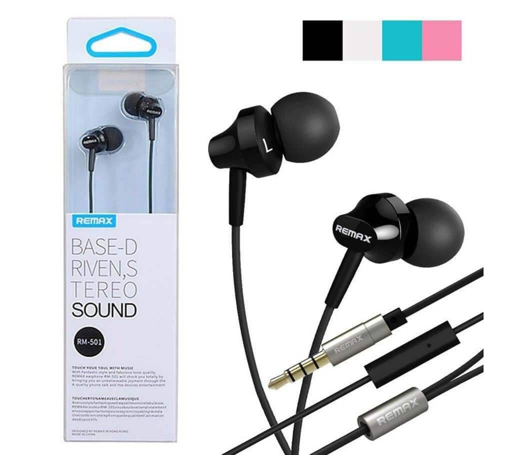 Remax 501 original earphone 