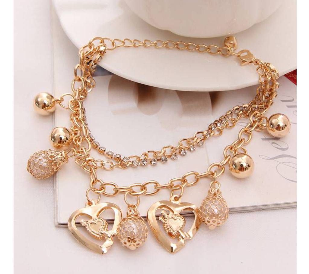 Heart shaped bracelet