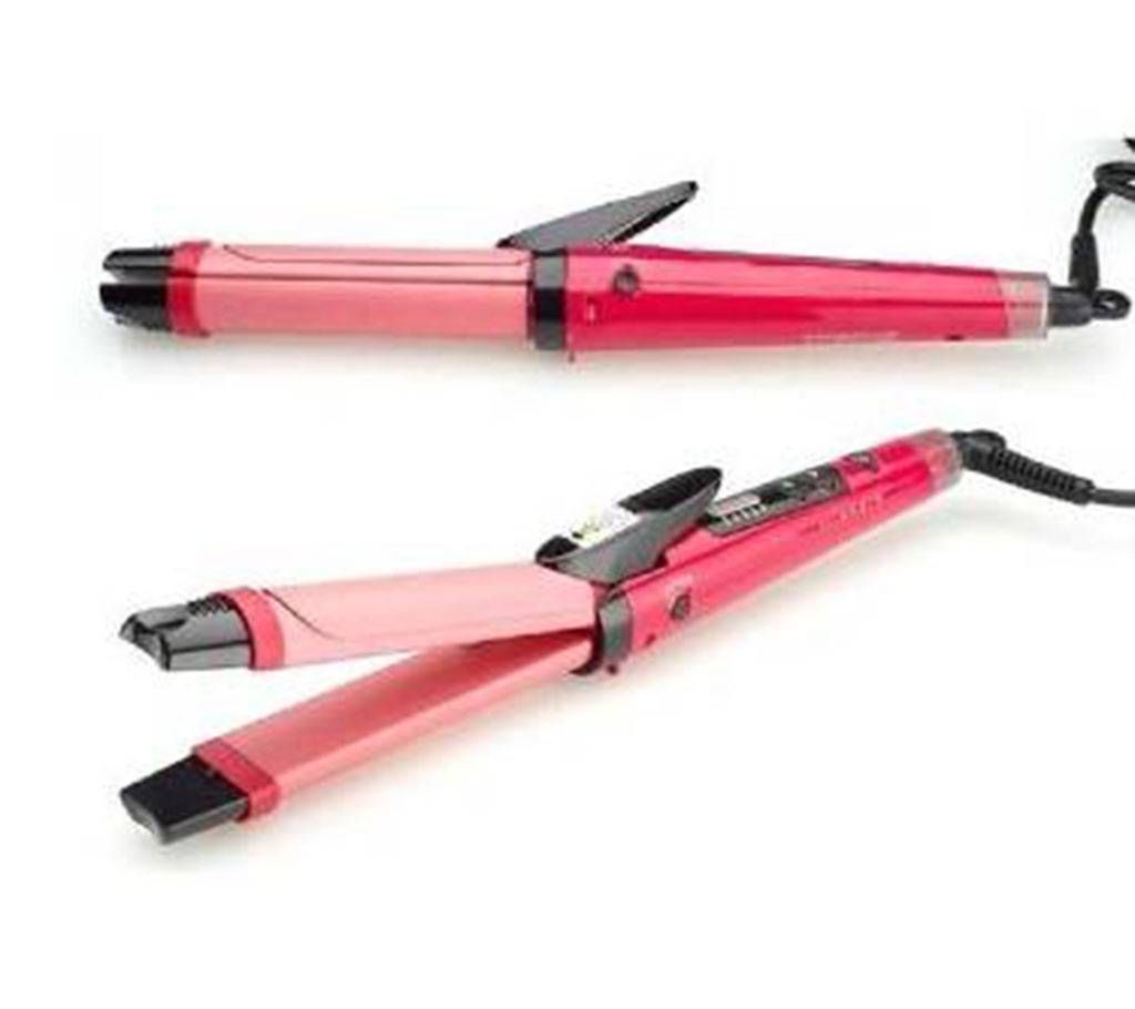 Nova hair iron & curler-1 pc 