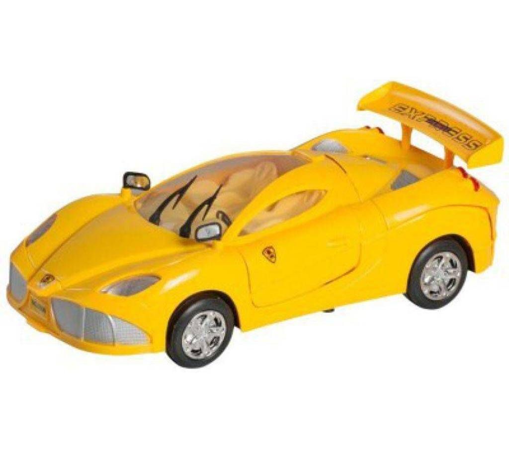 Yellow Color Anti Terrorism Kids Car