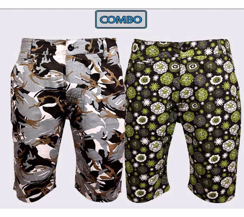 Men's Two Quarter Cargo Pant (2 pcs Combo Pack)