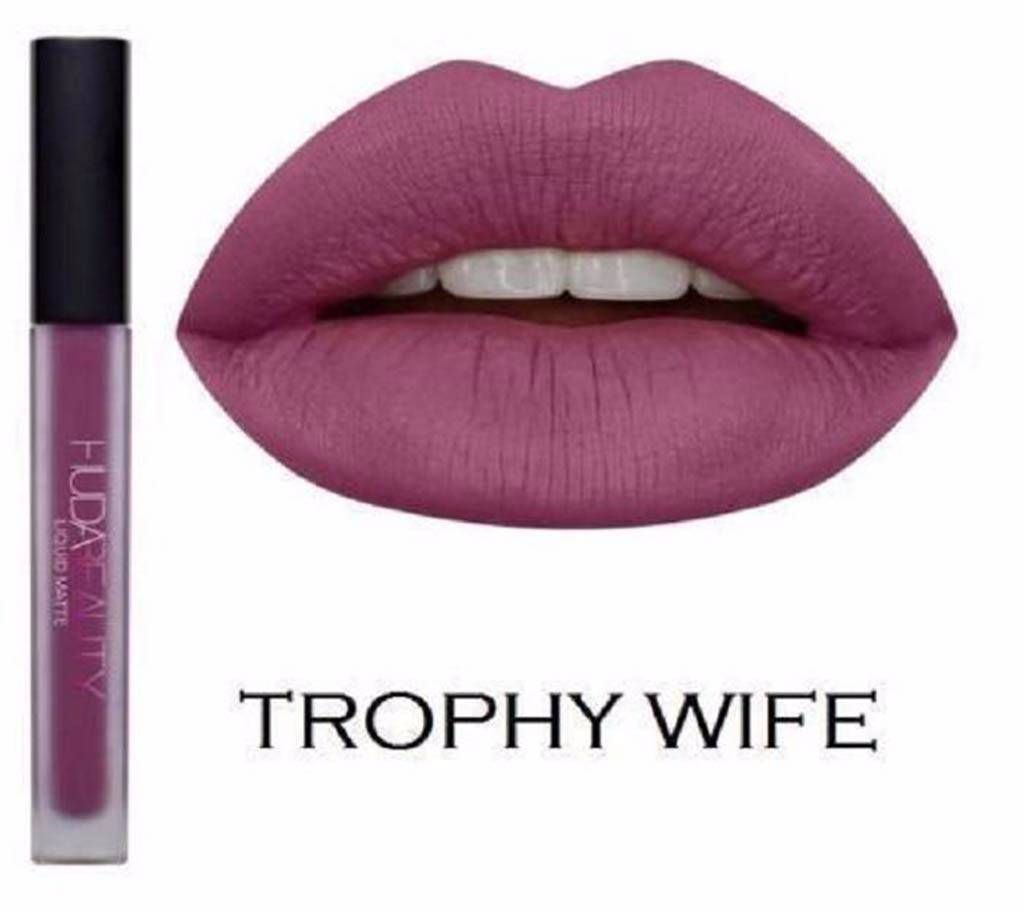 HUDA BEAUTY LIQUID MATTE LIPSTICK - THOPRY WIFE (Copy)