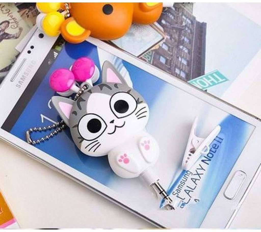 My Cat Retractable Earphone
