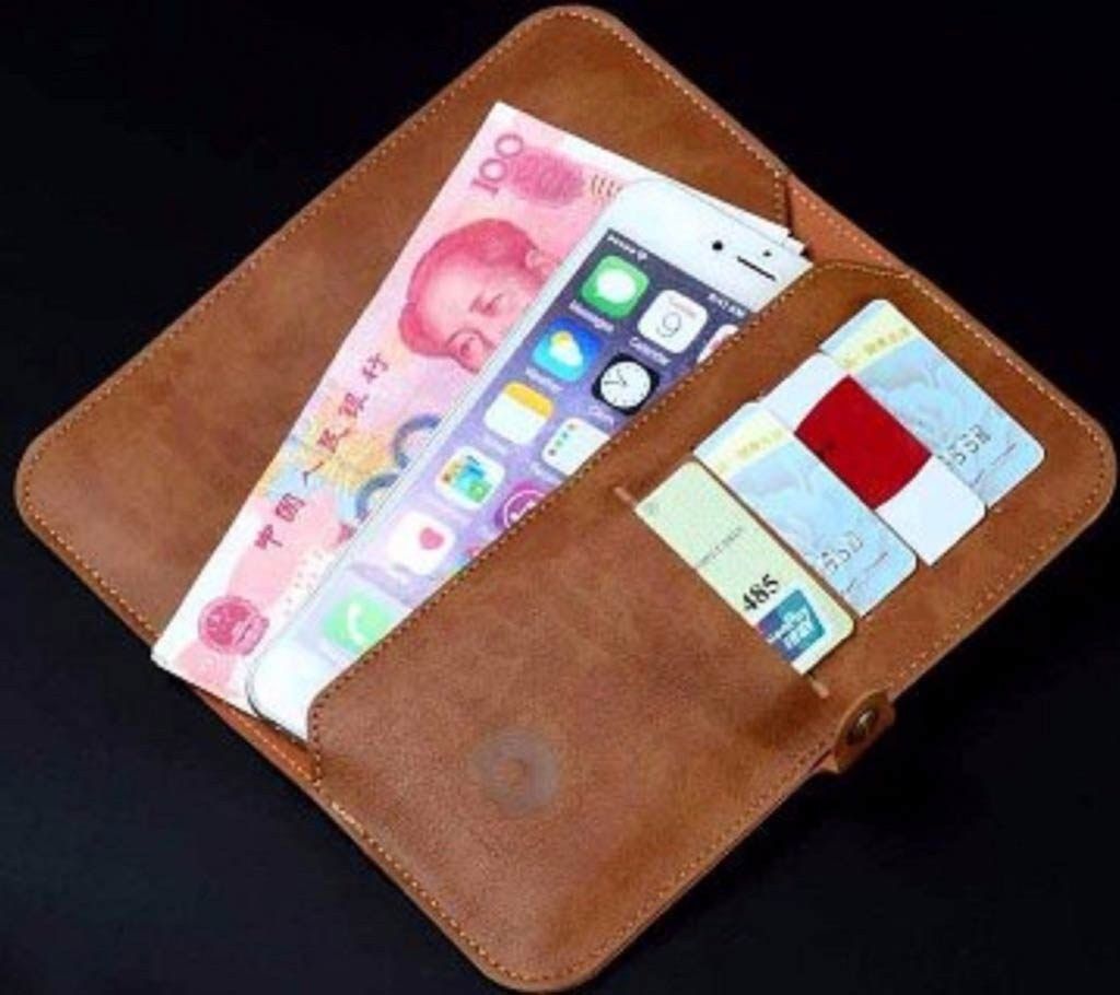 JLW Long Shaped Leather Wallet