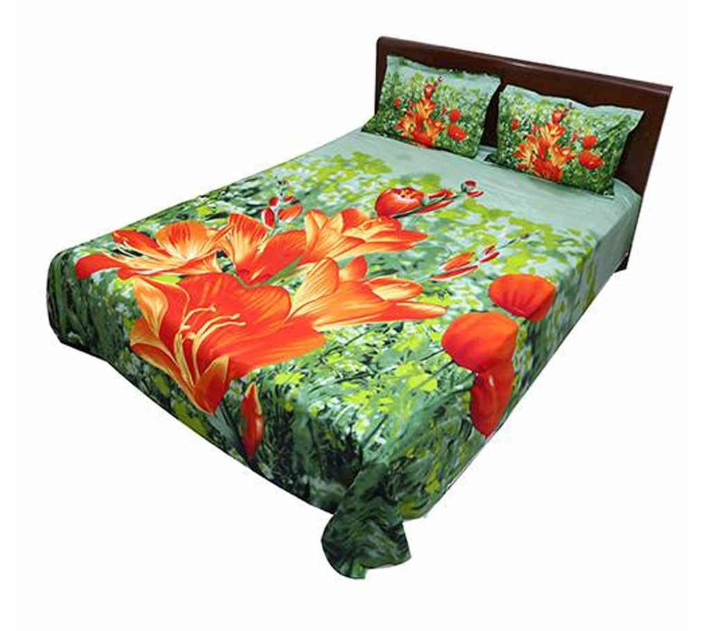 Double Size Panel Bed Sheet Set 
