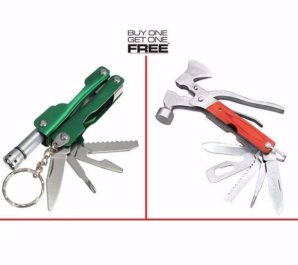 Multi-functional Hammer & Micro Plier Combo