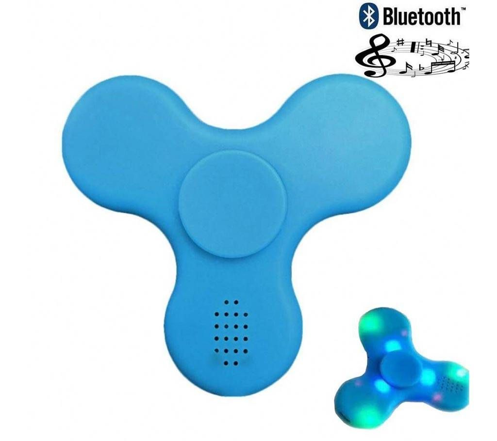 Fidget Spinner With Bluetooth Speaker LED Light