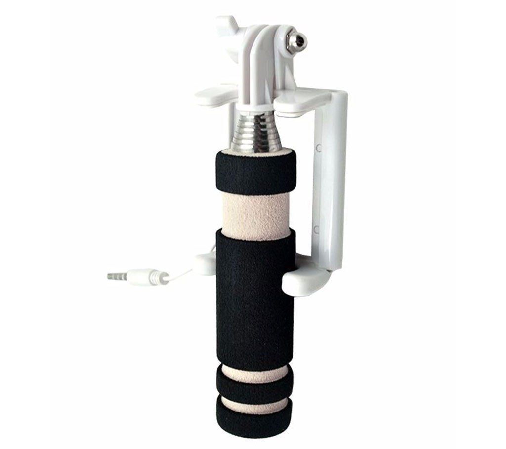 Mini Monopod Selfie Stick – Black 