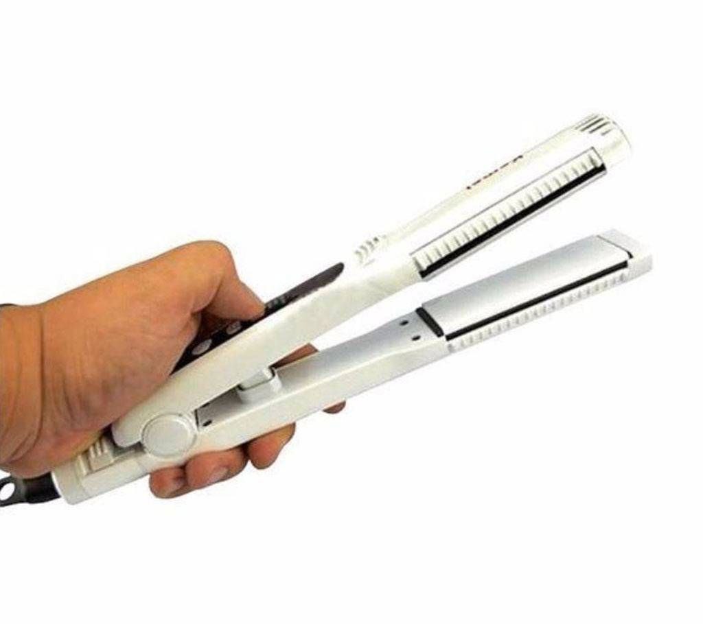 Kemei KM-1273 Hair Straightener & Curler 