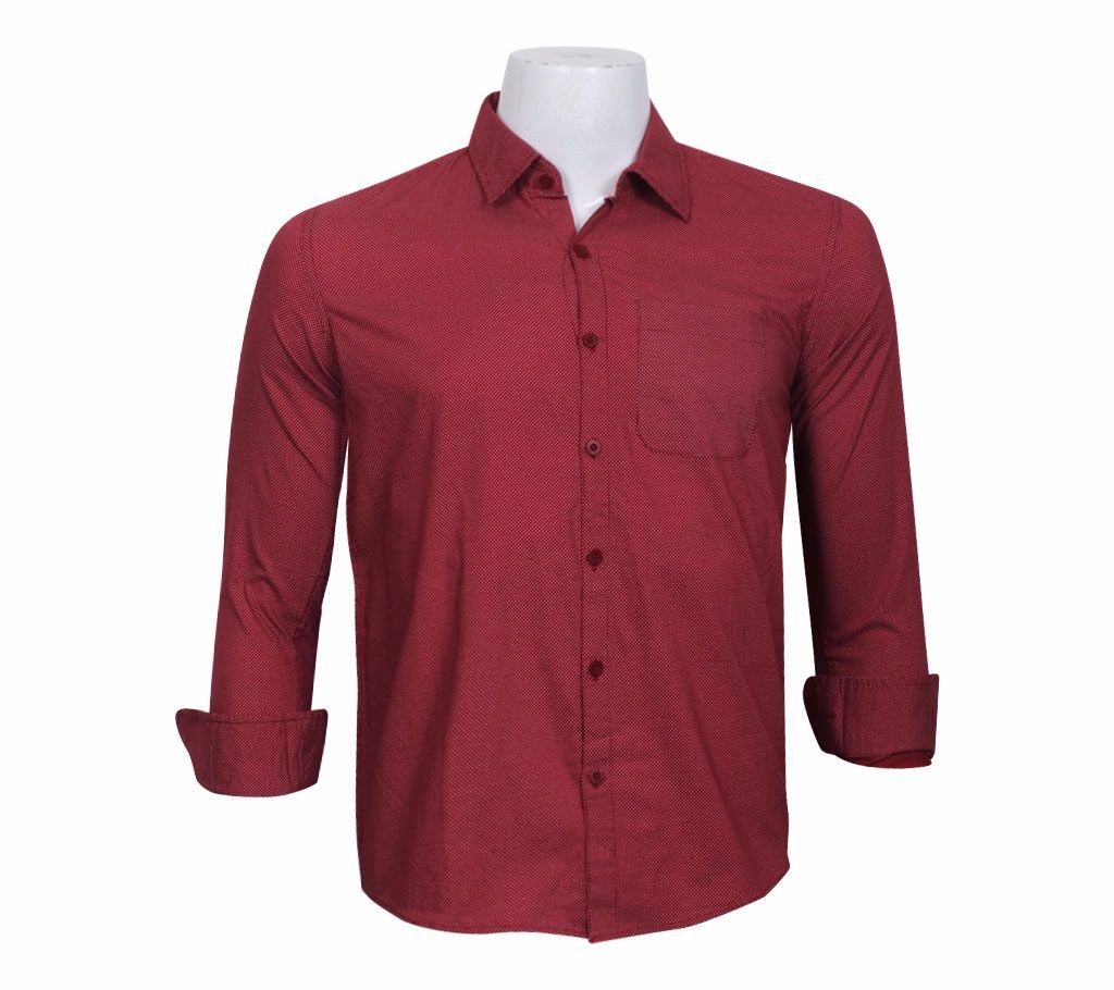 Gents Full Sleeve Cotton Shirt 