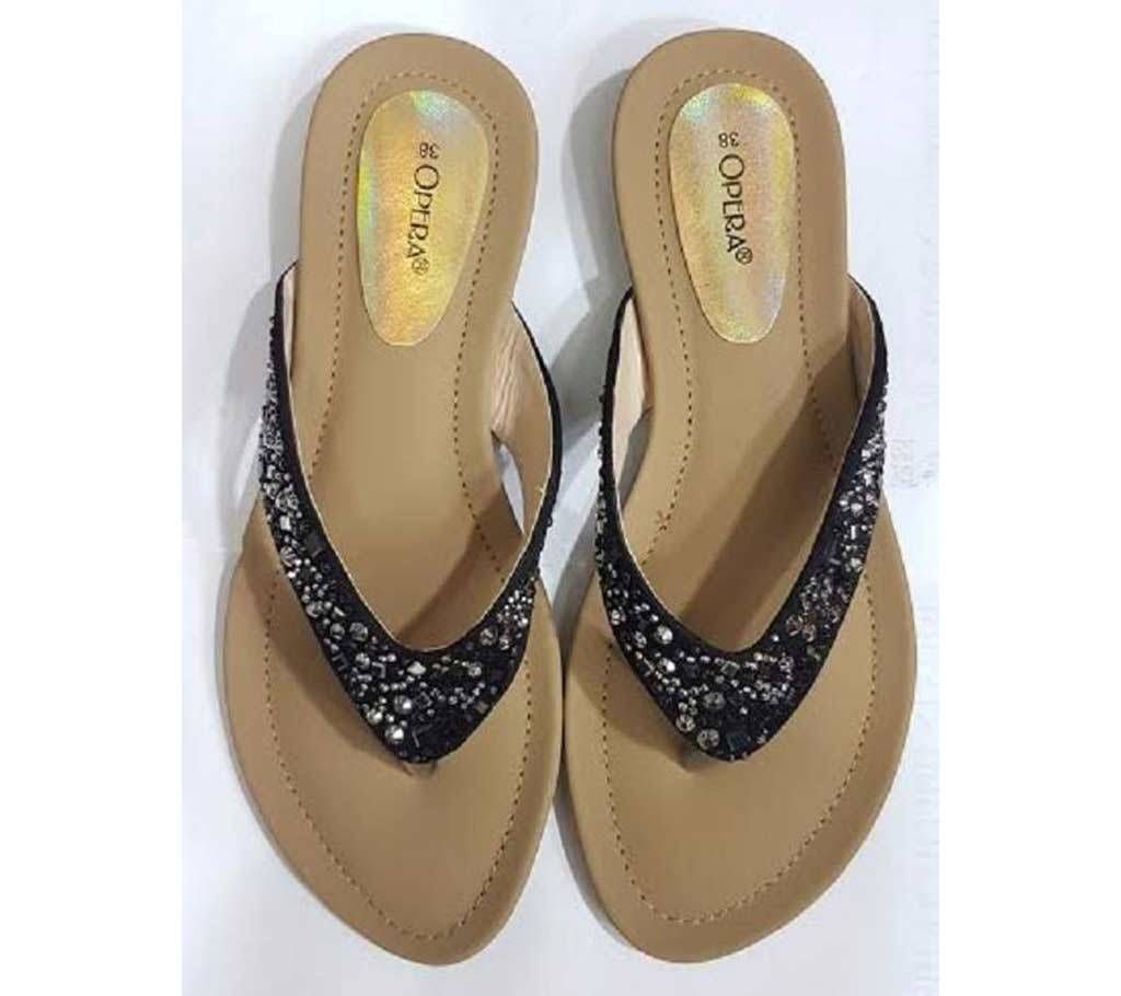 Ladies balance heel sandal