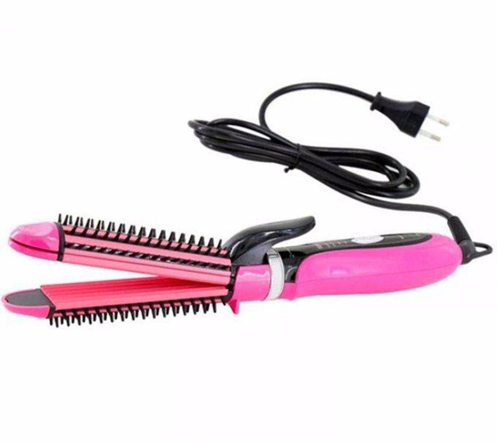 Kemei KM-1789 3 in 1 Hair Straightener 