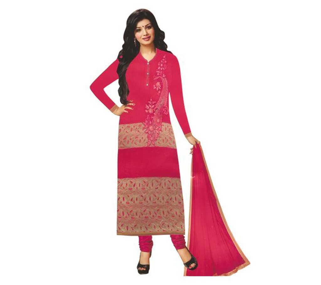 Unstitched Georgette Three Piece Dress (Copy)