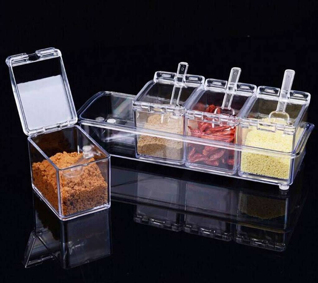 4 in 1 spice rack set 