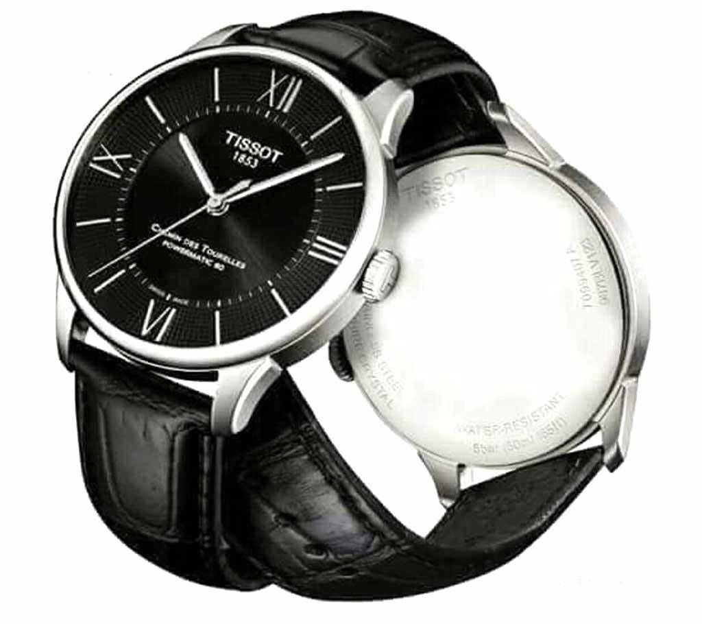TISSOT Leather Gents Watch - Copy