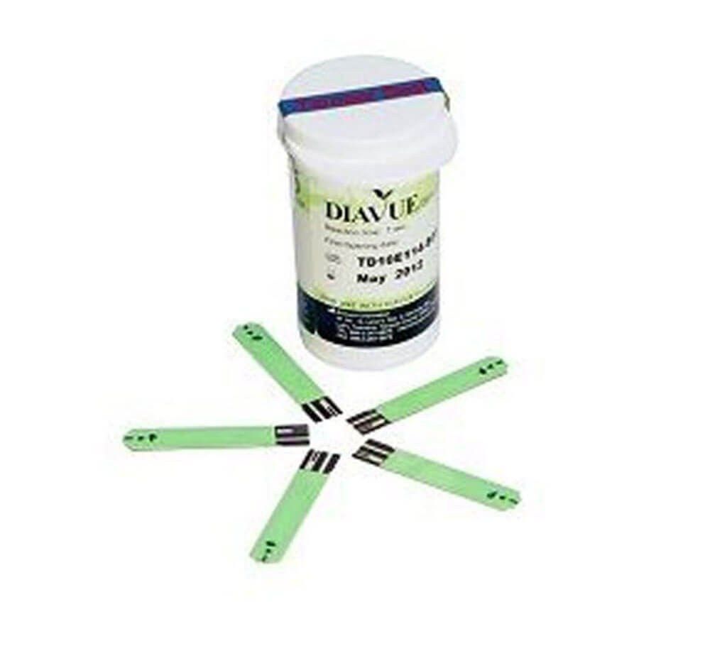 DIAVUE Prudential Blood Glucose Test Strip (25 pieces)