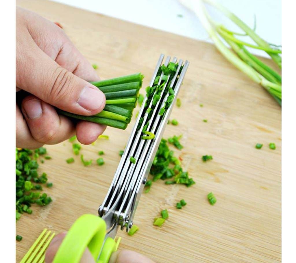 kitchen scissors with 5 layers