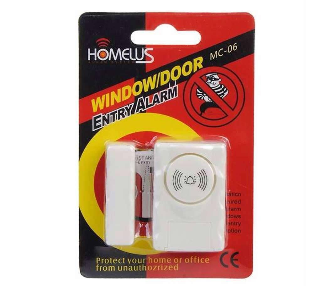 Window/Door entry alarm security 