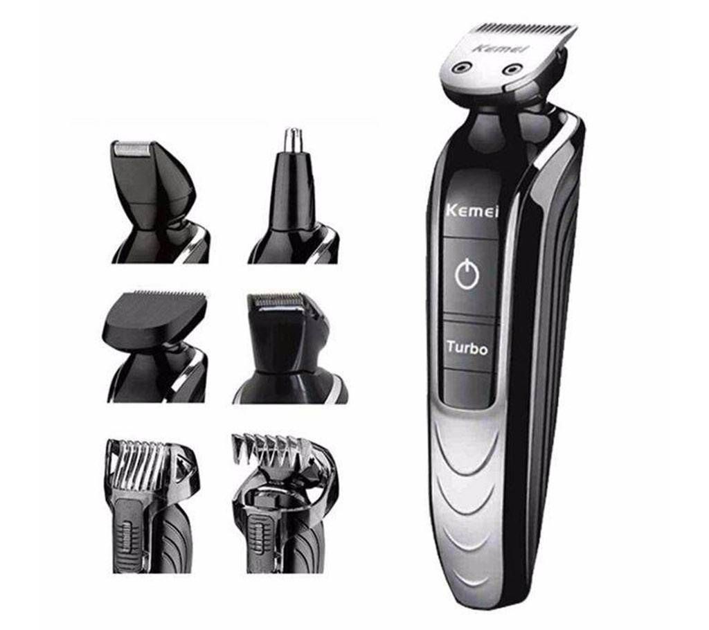 Kemei KM-1832 5-in-1 Rechargeable Electric Shaver 