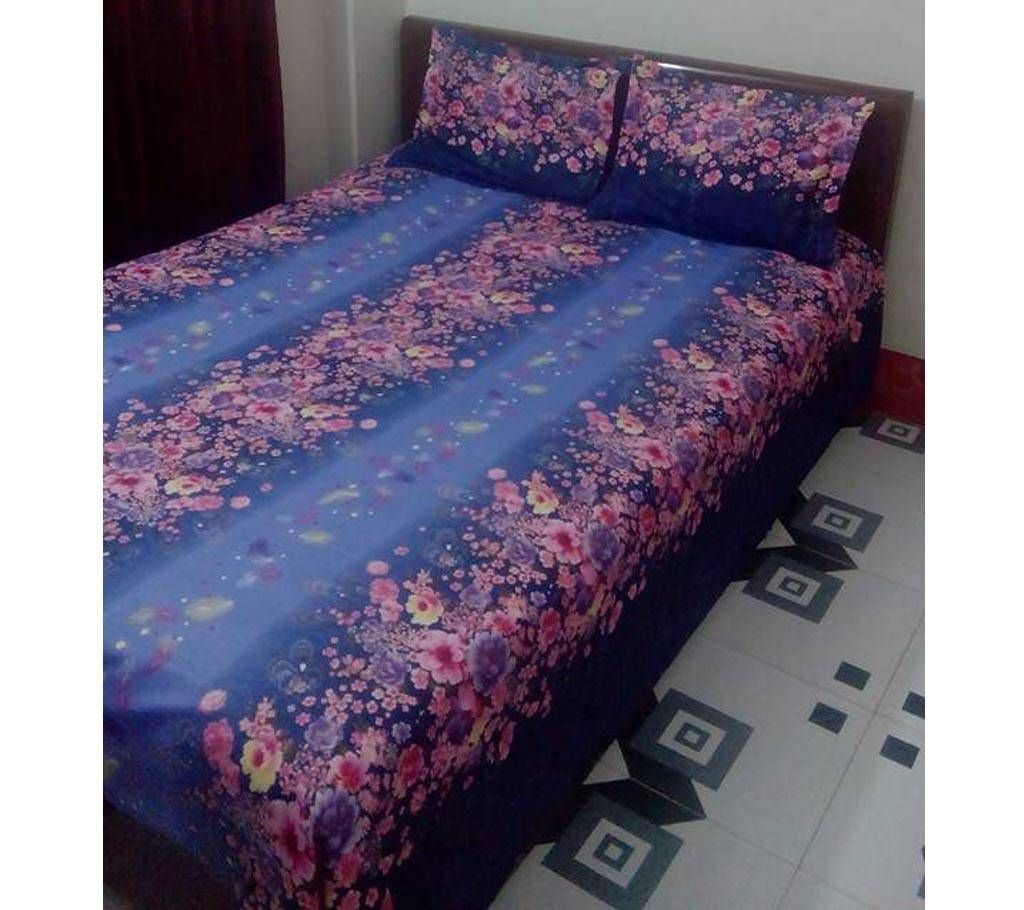 Double size standard bed sheet set 
