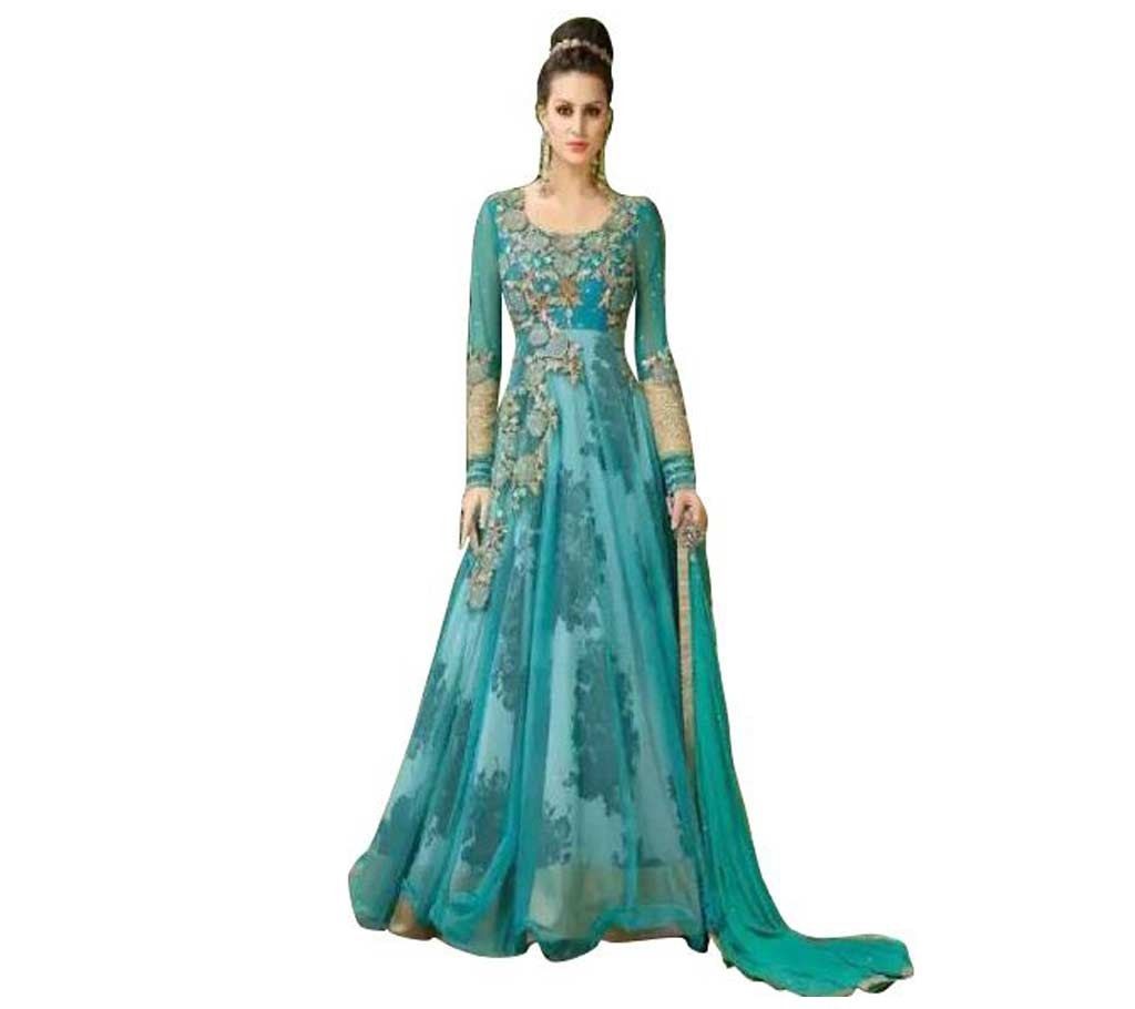 Indian Unstitched Georgette Three Piece Dress (Copy)